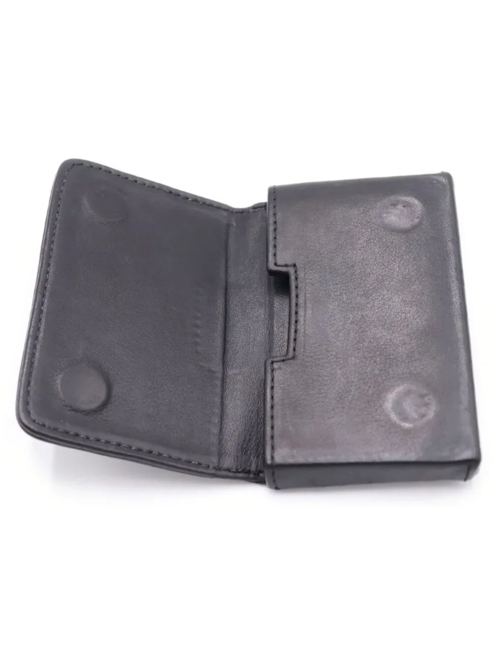 Chrome Hearts Card Case Magnetic Typeleather